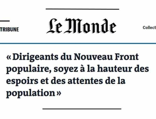 Dirigeants du Nouveau Front populaire, soyez à la hauteur des espoirs et des attentes de la population !