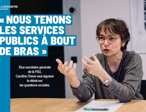 Caroline Chevé, nouvelle secrétaire générale de la FSU