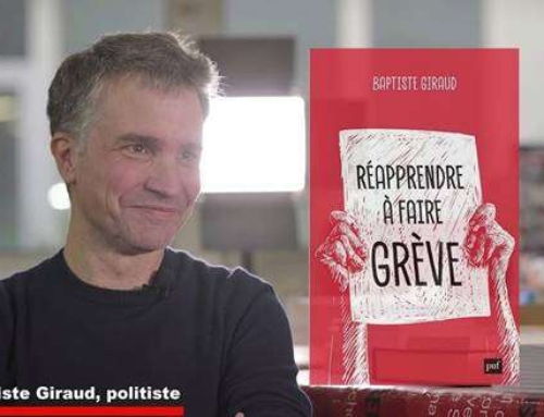 Venue de l’auteur Baptiste Giraud autour de son livre “Réapprendre à faire grève”