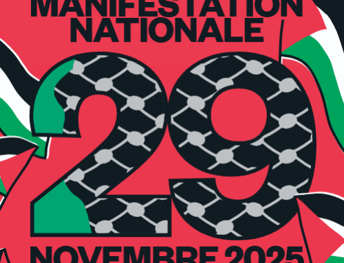 Manifestation Nationale Solidarité Palestine le samedi 29 novembre