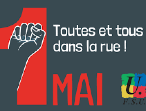 1er MAI 2026 : tous et toutes dans la rue !